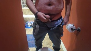 Trying to piss horny