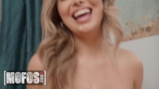 Mofos - Sexy Chloe Bang Catches Alex Legend Watching Her Big Natural Tits & Gives Him A Lesson
