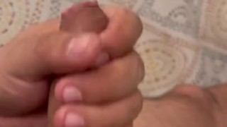 Masturbating at bathroom