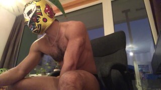 Jaguar in a jerk-off zoom meeting 👹 (full video on OF)