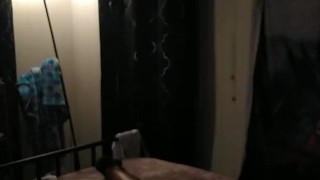 Sexy Long Hair Milf Makes Love To His Ass With A Strap On Part 1
