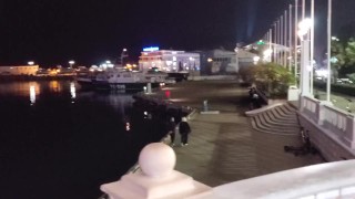 Angel Monika Fox Walks Naked On The Waterfront In Sochi