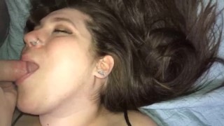 Wife gets surprise facial 💦💦🧖‍♀️