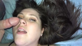 Wife gets surprise facial 💦💦🧖‍♀️