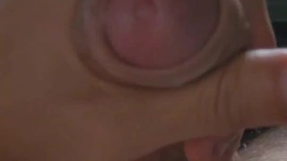 Homemade handjob, a lot of cum at the end of my great orgasm