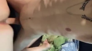 Big booty backing up - OF couple