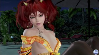 Dead or Alive Xtreme Venus Vacation Kanna Brocade of Dawn New Years Mod Fanservice Appreciation