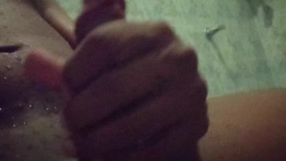 [Miles lopfu] Hand job to myself in the bathroom