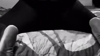 Beefy Black guy shaking ass! (Slow mo)