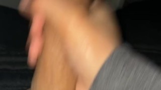 Big dick latino jerking off