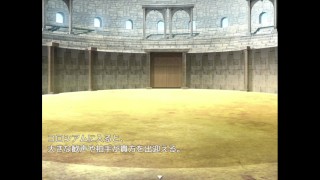【#05 同人エロゲー プリンセス・ハニートラップ(製品版)実況動画】再び金髪爆乳女騎士に挑むが今度は乳首舐め手コキでイかされてしまい・・(ファンタジー巨乳・爆乳抜きゲー・) Hentai game