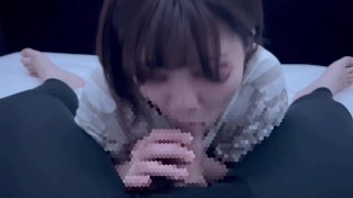 エロ精子をごっくんして「ごちそうさま」と言ってしまう痴女な彼女 cum in mouth gokkun