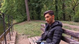 BigStr - He Looks Sad But Also Looks Handsome At The Same Time So He Approaches Him And Asks For Sex