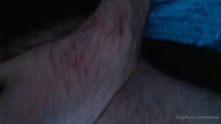 Chilling and Cumming on my Bed
