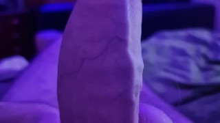 POV HUGE CUM SHOT, draining full Balls