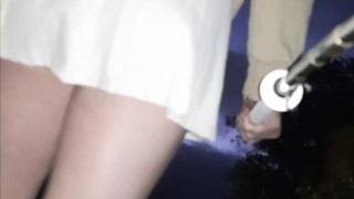 Candid upskirt