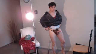 Maolo Does Intensive Workout Routine Striptease & Jerks Off! mm Wild!