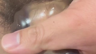 包茎　オナニー　どろどろオナニー