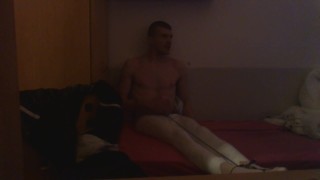 white legyns and white stocking and masturbate n bondage oral penis