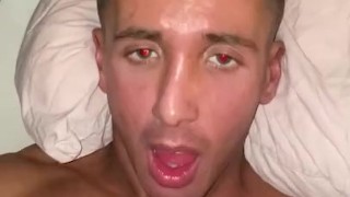 Sucking dick and getting a cumshot on my face - onlyfans:TheGrandee