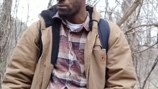 Almost CAUGHT. Bbc swinging outside. Had to be quick