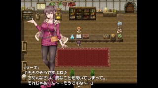 【#06 同人エロゲー プリンセス・ハニートラップ(製品版)実況動画】道具屋の爆乳女店主に手コキで誘惑され、とんでもないことに・・(ファンタジー巨乳・爆乳抜きゲー・) Hentai game