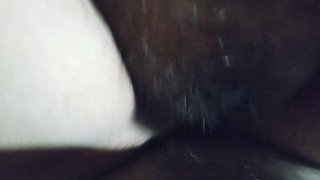 Taking daddy's cock good and hard making my tits bounce