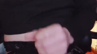 Femboy ruins orgasm twice!