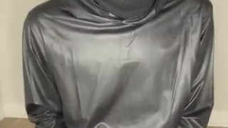 Masked Man Jerks off