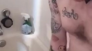 Shower j/o OF jaxxon L sins