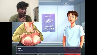 Summertime Saga - Old Lady Fucks College Student at Hospital _
