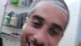 Playing with my cock