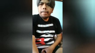 BULTO GRANDE DE MI VERGA Y EYACULO
