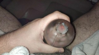 Toy Flooded with Sticky Cum