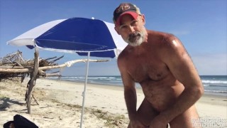How to Stretch Your Cock: Nude Beach Edition
