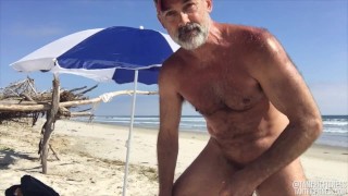 How to Stretch Your Cock: Nude Beach Edition
