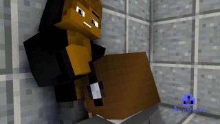 Sucking off Antonios Huge Cock | Minecraft Prison
