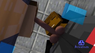Sucking off Antonios Huge Cock | Minecraft Prison