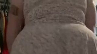 Shaking my ass in a short dress