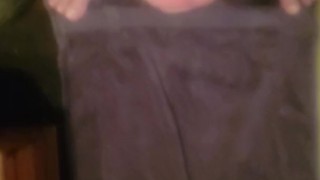 Big uncut dick releasing lot of cum