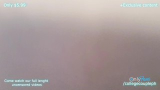 CUMSHOT through underwear during a lapdance, assjob in panties