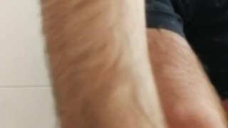 Masturbation in a Hotel Shower - Pleasant Navel Fingering