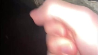 Shooting My Load Outdoors