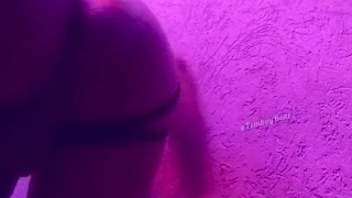 Lubed up Femboy Fingering his Sloppy Ass