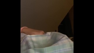 Wetting my pull up in a skirt