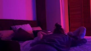 Real Lesbian Couple Fucks Eats Pussy and Fuck with Strap On