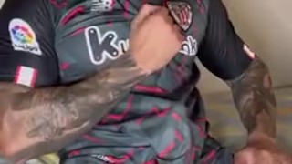 Soccer Player Crazy No Hands Cum