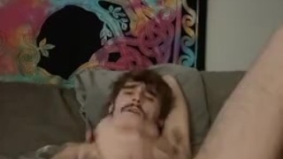 Shaking cum shot after work mom daddy loves to cum