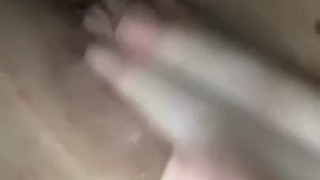playing with my pussy