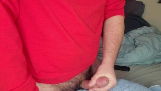 Dry humping with huge cumshot at end